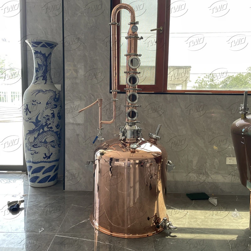 Säule Still Wodka Gin Destillation Ausrüstung